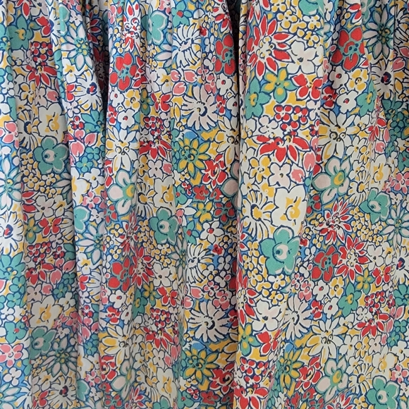 Floral Tiered Kids' Dress - Multi Floral Print - Picture 3 of 3